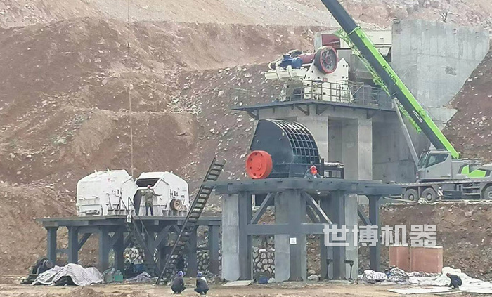大型石头磕石子生产线 大型石头磕石子生产线