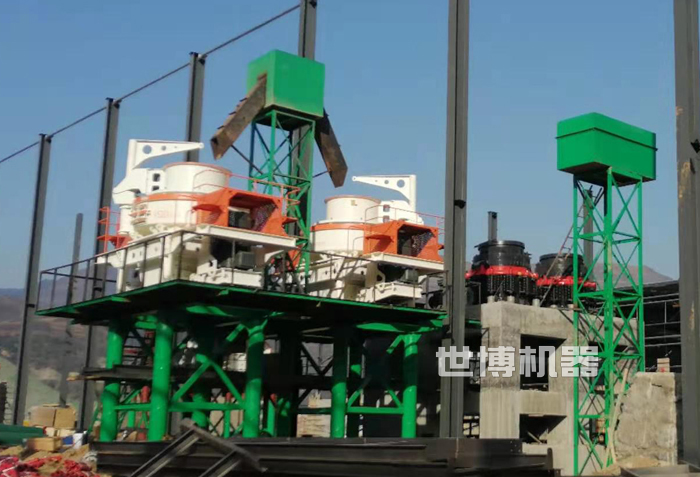 制砂机安装现场 制砂机安装现场