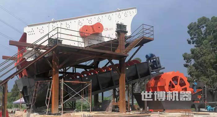 螺旋洗砂与轮斗洗砂搭配使用 螺旋洗砂与轮斗洗砂搭配使用