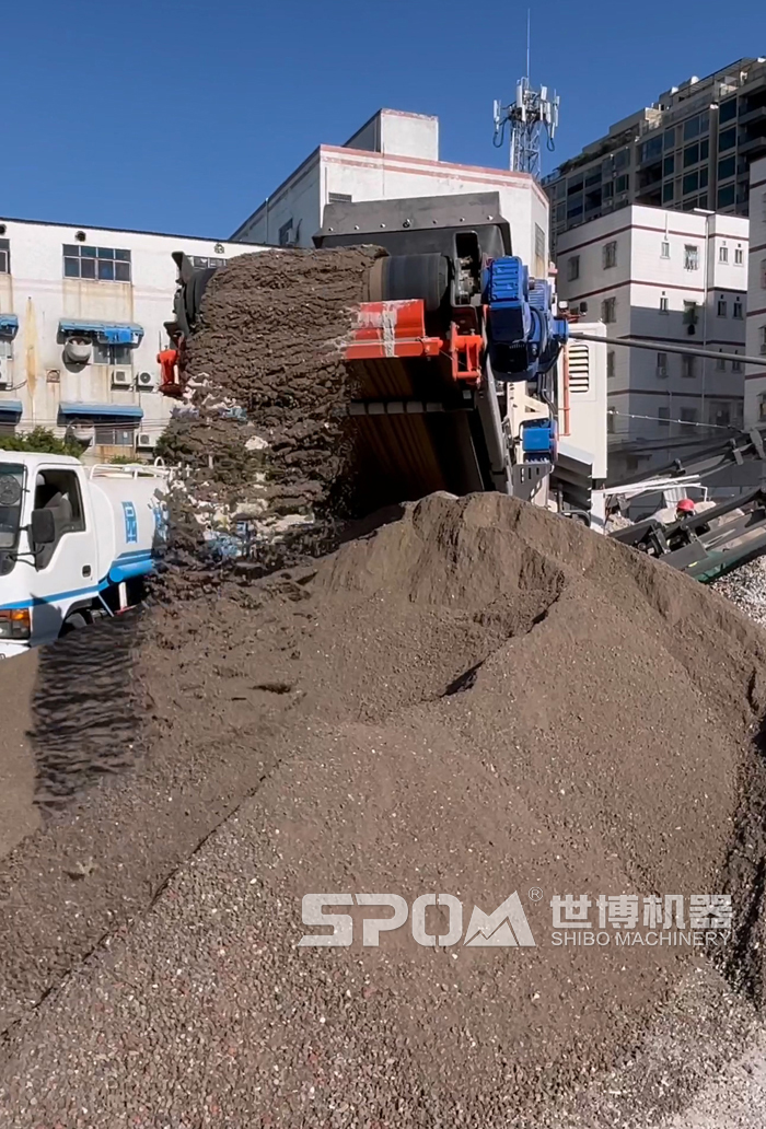 建筑垃圾粉碎后的细沙 建筑垃圾粉碎后的细沙